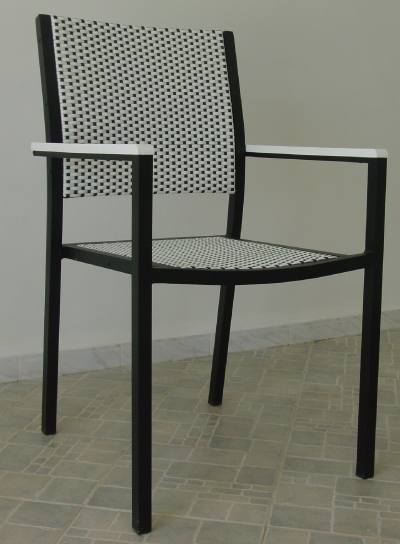 Chaises avec accoudoir