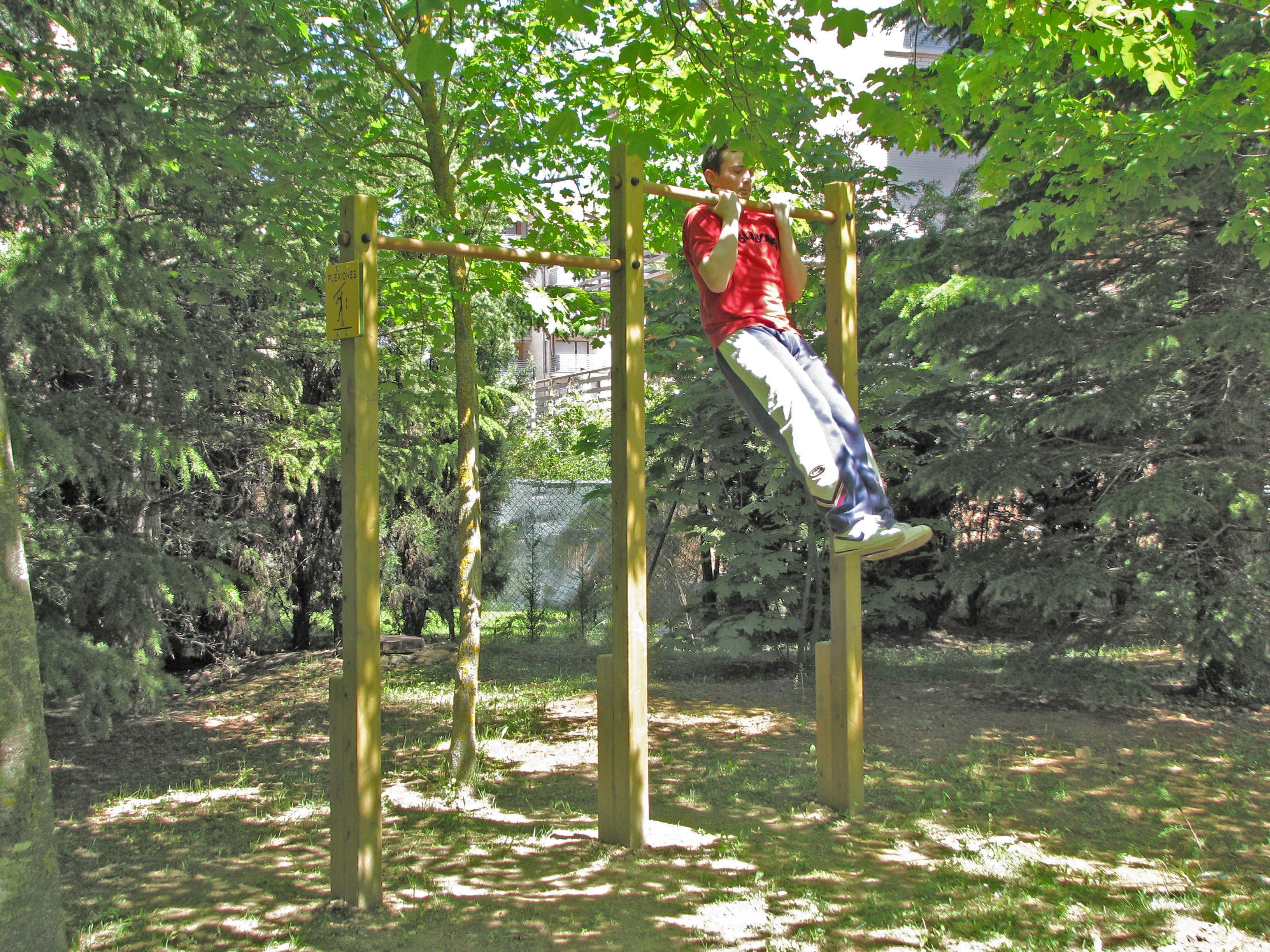 BARRES À FLEXIONS VERTICALES
